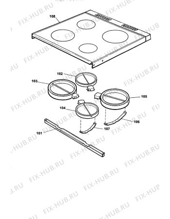 Схема №4 J155EW (F031830) с изображением Шуруп для духового шкафа Indesit C00250837