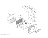 Схема №3 P1KCR4301D с изображением Дверь для холодильника Bosch 00242145