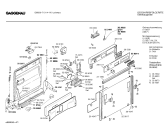 Схема №4 GM288-710 с изображением Панель для посудомоечной машины Bosch 00296117