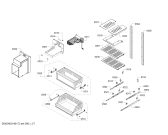 Схема №5 RF463703 с изображением Зажим для холодильника Bosch 10001785