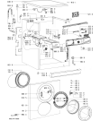 Схема №1 AWO/D 5706 с изображением Обшивка для стиральной машины Whirlpool 481245216858