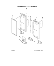 Схема №4 5VGF25SNEA с изображением Обрамление полки для холодильника Whirlpool 482000090651