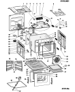 Схема №1 FB52C1WHHA (F053778) с изображением Панель для плиты (духовки) Indesit C00267611