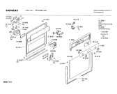 Схема №5 SN740335 с изображением Панель для посудомойки Siemens 00114977