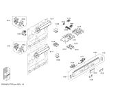 Схема №5 BX280630 с изображением Рамка для плиты (духовки) Bosch 00246330