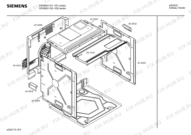 Схема №3 HE68021CC с изображением Панель управления для плиты (духовки) Siemens 00295261