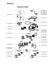 Схема №2 MO5221PA/4Q0 с изображением Колесико для пылесоса Moulinex RS-RT900178