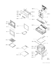 Схема №1 ESZ 3411 WS с изображением Переключатель для электропечи Whirlpool 481941128855