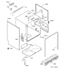 Схема №5 F65712W0P с изображением Панель для посудомоечной машины Aeg 8088483055