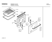 Схема №4 HR25040CC с изображением Панель управления для плиты (духовки) Siemens 00351843