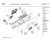 Схема №6 SGU46B12 с изображением Передняя панель для посудомойки Bosch 00438284
