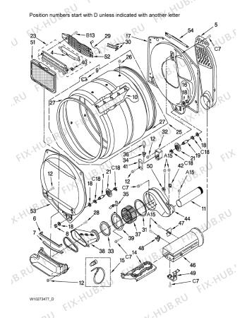 Схема №11 YMET3800TW2 с изображением Пружина бака для стиралки Whirlpool 481949258136