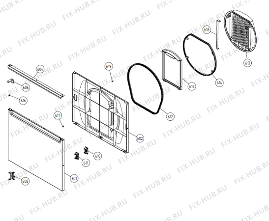 Взрыв-схема стиральной машины Gorenje T761 JP   -White #21576110-6 (900002584, TD33AJP) - Схема узла 06