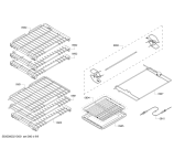 Схема №7 POD302RW, Thermador с изображением Внешняя дверь для духового шкафа Bosch 00777935