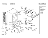 Схема №2 KG36V03 с изображением Дверь для холодильной камеры Siemens 00234348