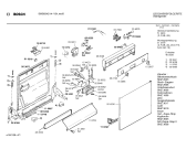 Схема №3 SMS8342 с изображением Панель для посудомоечной машины Bosch 00292193