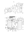 Схема №3 WA 5065 RE с изображением Электропроводка для стиралки Whirlpool 480111104832