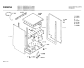 Схема №3 SN23304EU с изображением Ручка для посудомоечной машины Siemens 00057639