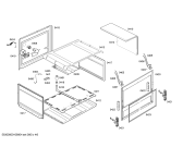 Схема №4 HSK44K20EH BOSCH L II с изображением Декоративная рамка для духового шкафа Bosch 00218109