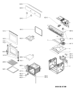 Схема №1 AKP102/AP/01 с изображением Дверца для духового шкафа Whirlpool 481245059667