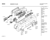 Схема №5 SGS4922EP с изображением Передняя панель для посудомойки Bosch 00358065