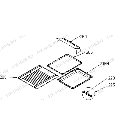 Схема №8 FS5014GGWLPG (344433, 156D.13) с изображением Панель для электропечи Gorenje 426193