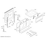 Схема №5 HLN39A050U с изображением Ручка переключателя для духового шкафа Bosch 10005027