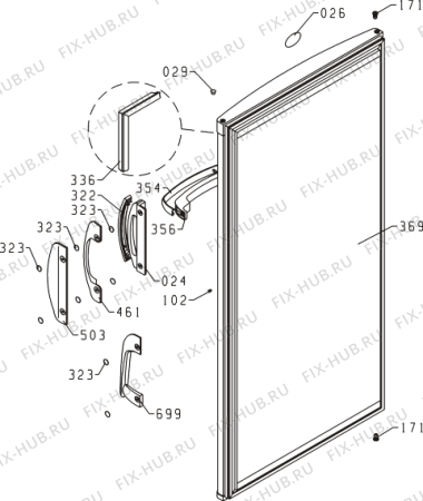 Схема №2 CVP300SI (125742, ZODS2436) с изображением Переключатель для холодильника Gorenje 126036
