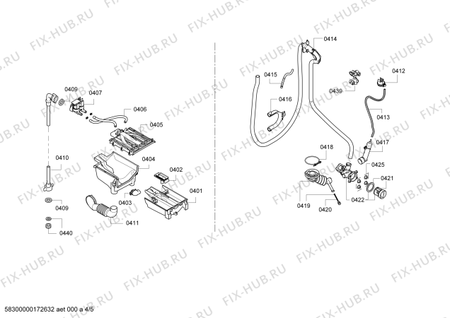 Схема №3 WM12S460RK S12.46 с изображением Ручка для стиралки Siemens 00645225