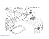 Схема №4 HBN565651 с изображением Нижняя часть корпуса для электропечи Siemens 00477774