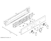 Схема №3 PO301 с изображением Панель для электропечи Bosch 00245274