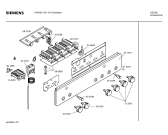 Схема №4 HR24051 с изображением Панель управления для плиты (духовки) Siemens 00351973