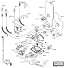 Схема №4 DIPLOM 60D (900000971, Diplom 60D) с изображением Всякое для посудомойки Gorenje 790980
