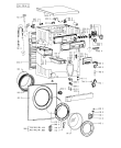 Схема №2 AWM 759/1 с изображением Обшивка для стиралки Whirlpool 481245372195
