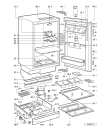 Схема №1 KVIL 1542/0 с изображением Сосуд для холодильника Whirlpool 481241848385
