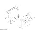 Схема №3 HEA23B151S с изображением Панель управления для плиты (духовки) Bosch 00709720
