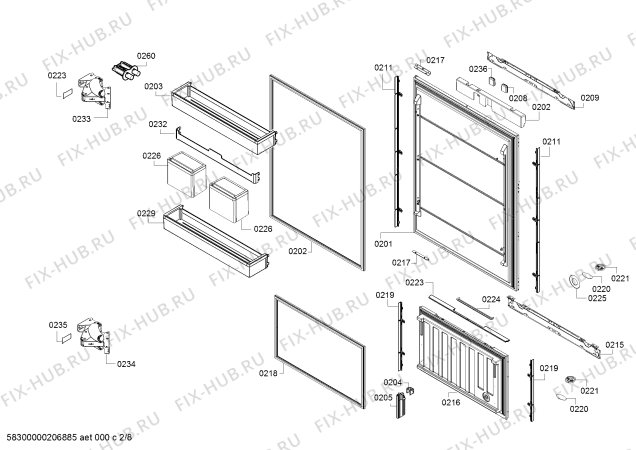 Схема №5 T30BB920SS, Thermador с изображением Инструкция по эксплуатации для холодильника Bosch 18037232