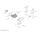 Схема №5 BD3057W3SN с изображением Кронштейн для холодильной камеры Bosch 00650475