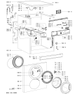 Схема №1 AWO 6226 с изображением Декоративная панель для стиральной машины Whirlpool 480111100579