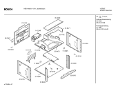 Схема №4 HBK1460 с изображением Панель управления для плиты (духовки) Bosch 00358947