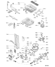 Схема №2 GCI 5750 W-BR с изображением Мини-ручка для посудомойки Whirlpool 481241028781