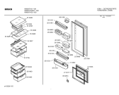 Схема №2 KIM30470FF с изображением Дверь для холодильника Bosch 00235760