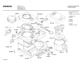 Схема №1 TC500311 с изображением Стеклянная колба для кофеварки (кофемашины) Siemens 00085714