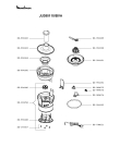 Схема №1 JU380110/BVA с изображением Моторчик для соковыжималки Moulinex SS-203258