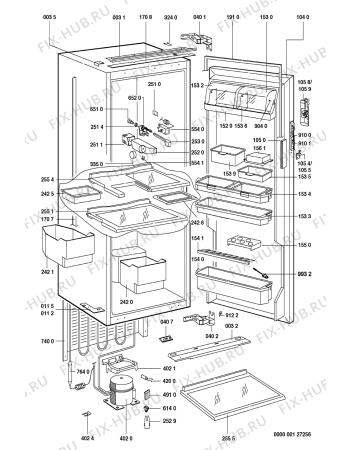 Схема №1 EV 3052/2 с изображением Контейнер для холодильника Whirlpool 481941879287