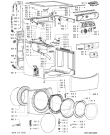 Схема №2 AWM 9000-F с изображением Переключатель для стиралки Whirlpool 481241029346