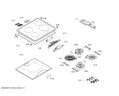Схема №1 ET725501E с изображением Стеклокерамика для плиты (духовки) Siemens 00472291