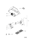 Схема №1 208099746905 AME 431 с изображением Всякое для электровытяжки Whirlpool 480122100252