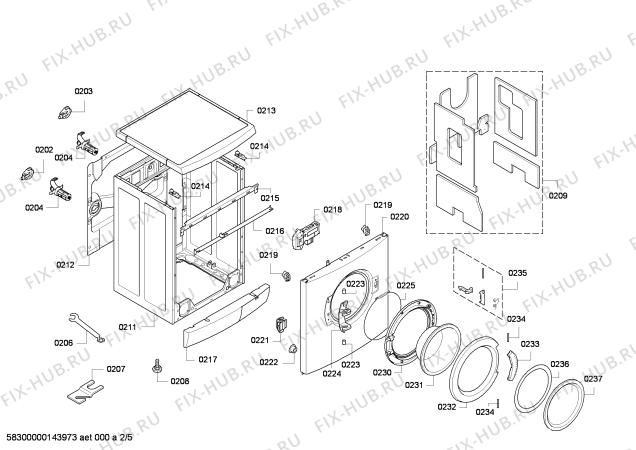 Схема №4 WM12E391 E 12.39 с изображением Панель управления для стиральной машины Siemens 00667505
