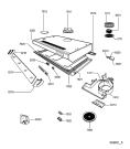 Схема №1 208043023702 PRF0016 с изображением Обшивка для вытяжки Whirlpool 482000014404